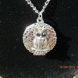 New Owl Essential Oil Diffuser Necklace
